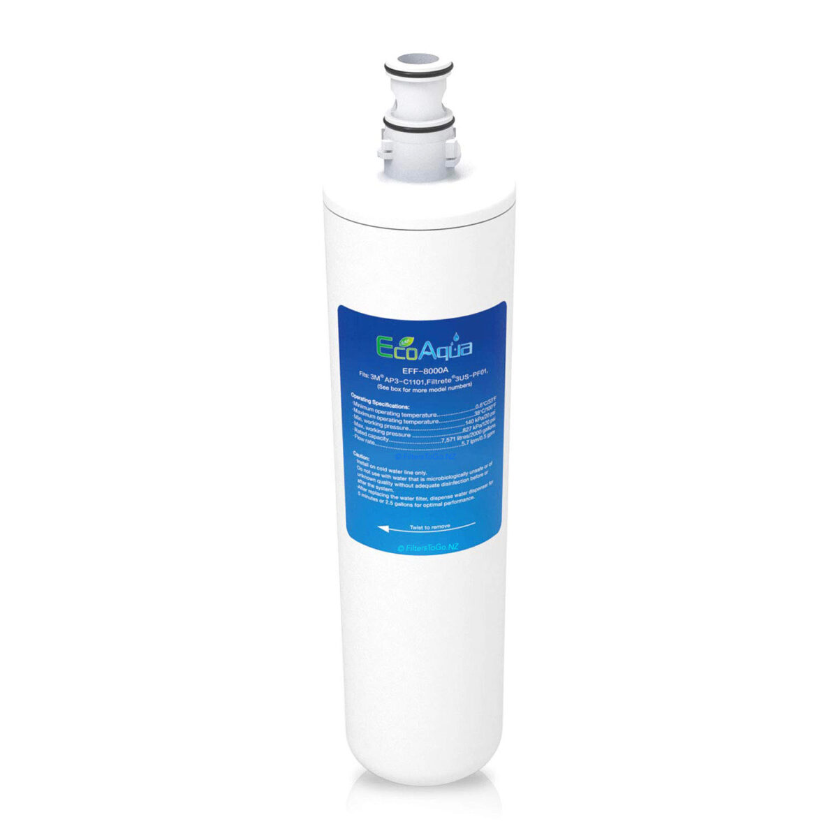 EcoAqua EWF-8000A Water Filter alternative for 3M C-CS-FF | Zdirect