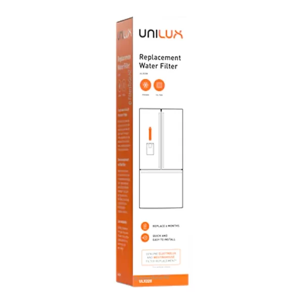 Unilux ULX220 Water Filter, Filter Part Number A13402905, Replacement Cartridge Model EPTWFU01, Westinghouse 807946705