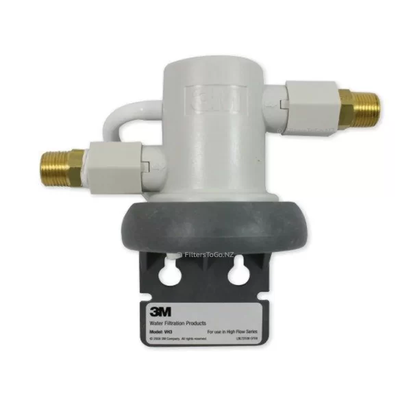 3M VH3 Water Filter Head. 3/8" M BSP Ports